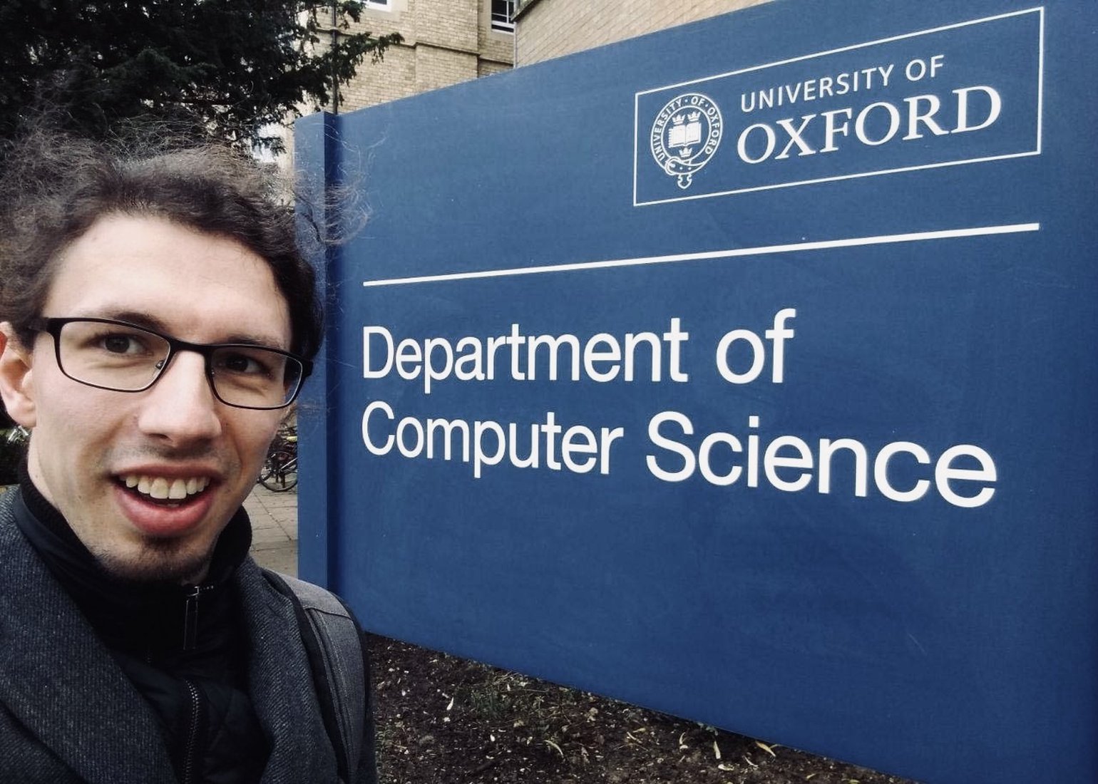  The program afforded Andreas Auer an internship at Oxford University. 