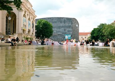 Summer at Museumsquartier.