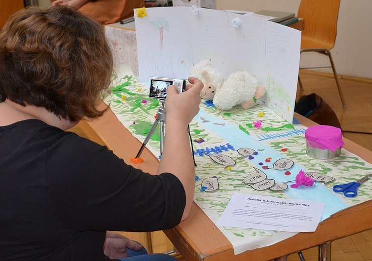 Ein Trickfilm entsteht! — Picture: TU Wien Informatics