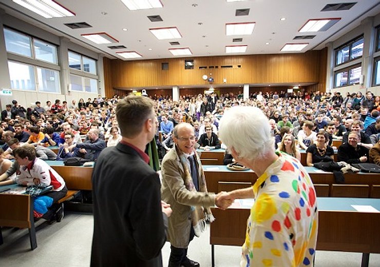 Full House at the Vienna Gödel Lecture 2015 with Peter Norvig. — Picture: Nadja Meister / TU Wien Informatics