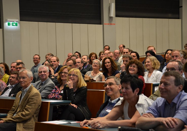 Gefüllter Hörsaal EI 7 — Picture: TU Wien Informatics