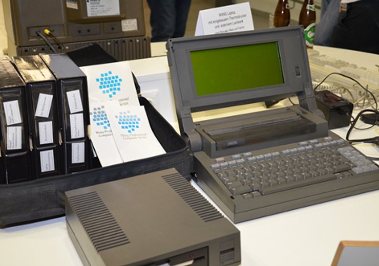 Laptop aus den 80er-Jahren — Picture: TU Wien Informatics