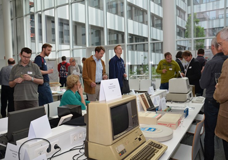 Historische Ausstellungsstücke — Picture: TU Wien Informatics