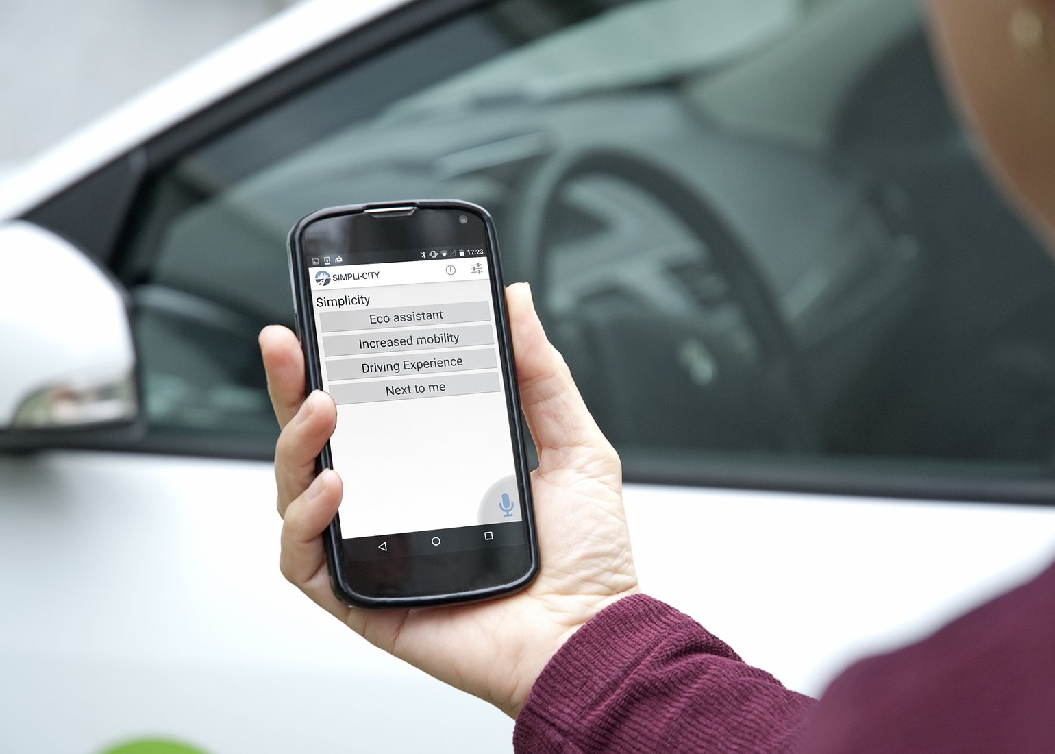 SIMPLI-CITY smart phone app