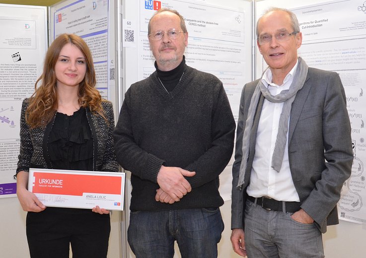 Anela Lolic, Preisträgerin des Distinguished Young Alumna Awards — Picture: TU Wien Informatics