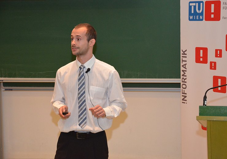 Finalist Martin Cerman — Picture: TU Wien Informatics