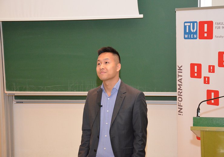 Finalist Haichao Miao — Picture: TU Wien Informatics