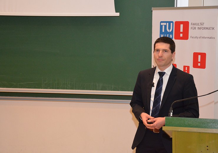 Finalist Clemens Nopp — Picture: TU Wien Informatics