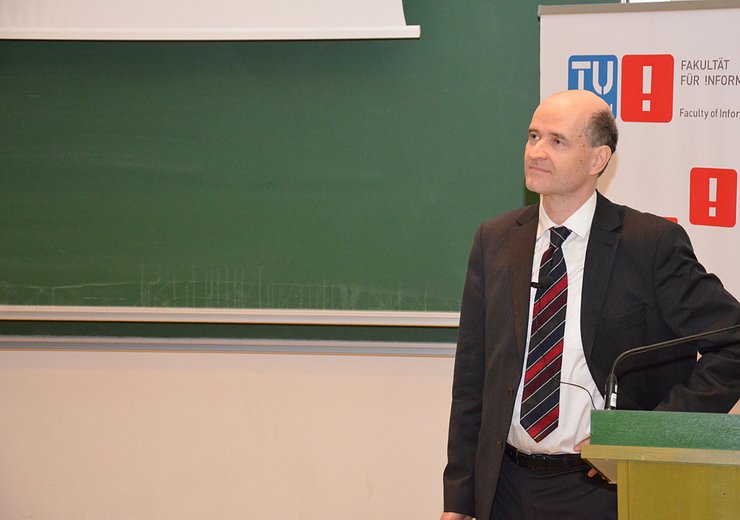 Michael Heiss, Siemens — Picture: TU Wien Informatics