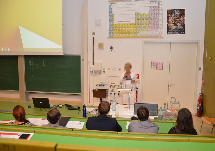 Rektorin Seidler eröffnet den EPILOG — Picture: TU Wien Informatics