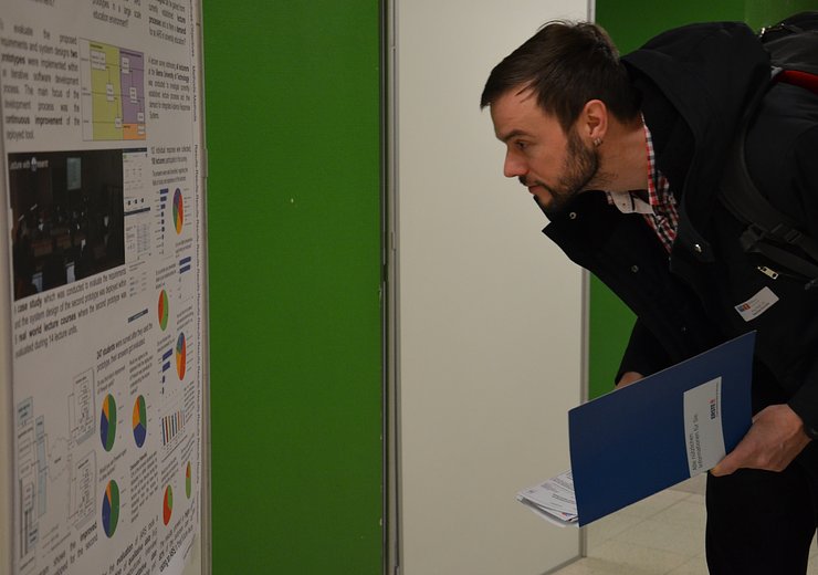 Posterbegutachtung — Picture: TU Wien Informatics