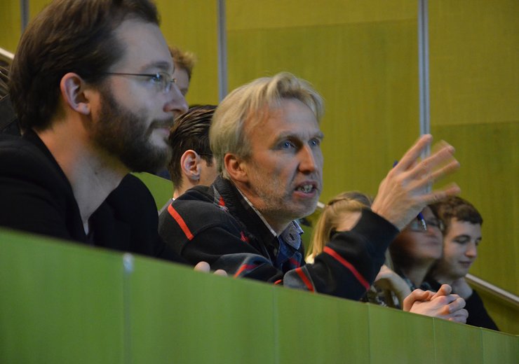 Fragen aus dem Publikum — Picture: TU Wien Informatics