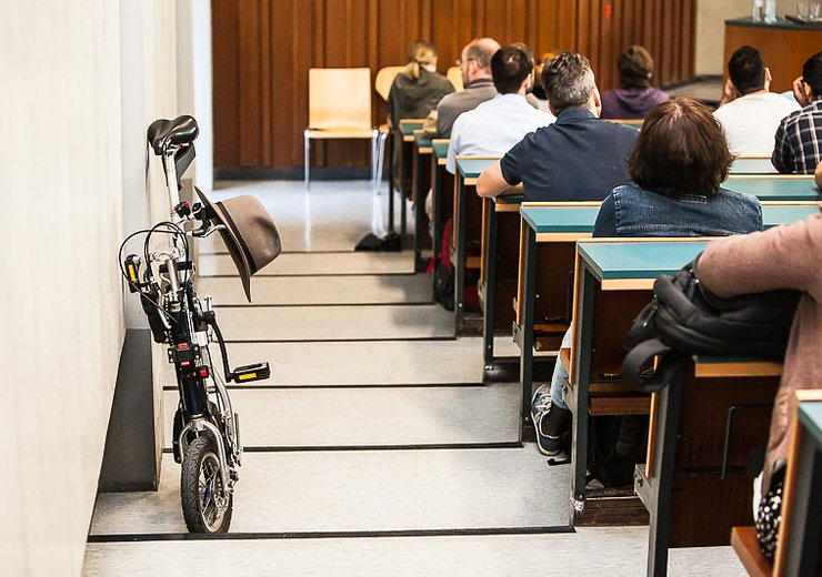 How can we escape the vicious circle of bias? Ricardo Baeza-Yates provided answers. — Picture: Nadja Meister / TU Wien Informatics