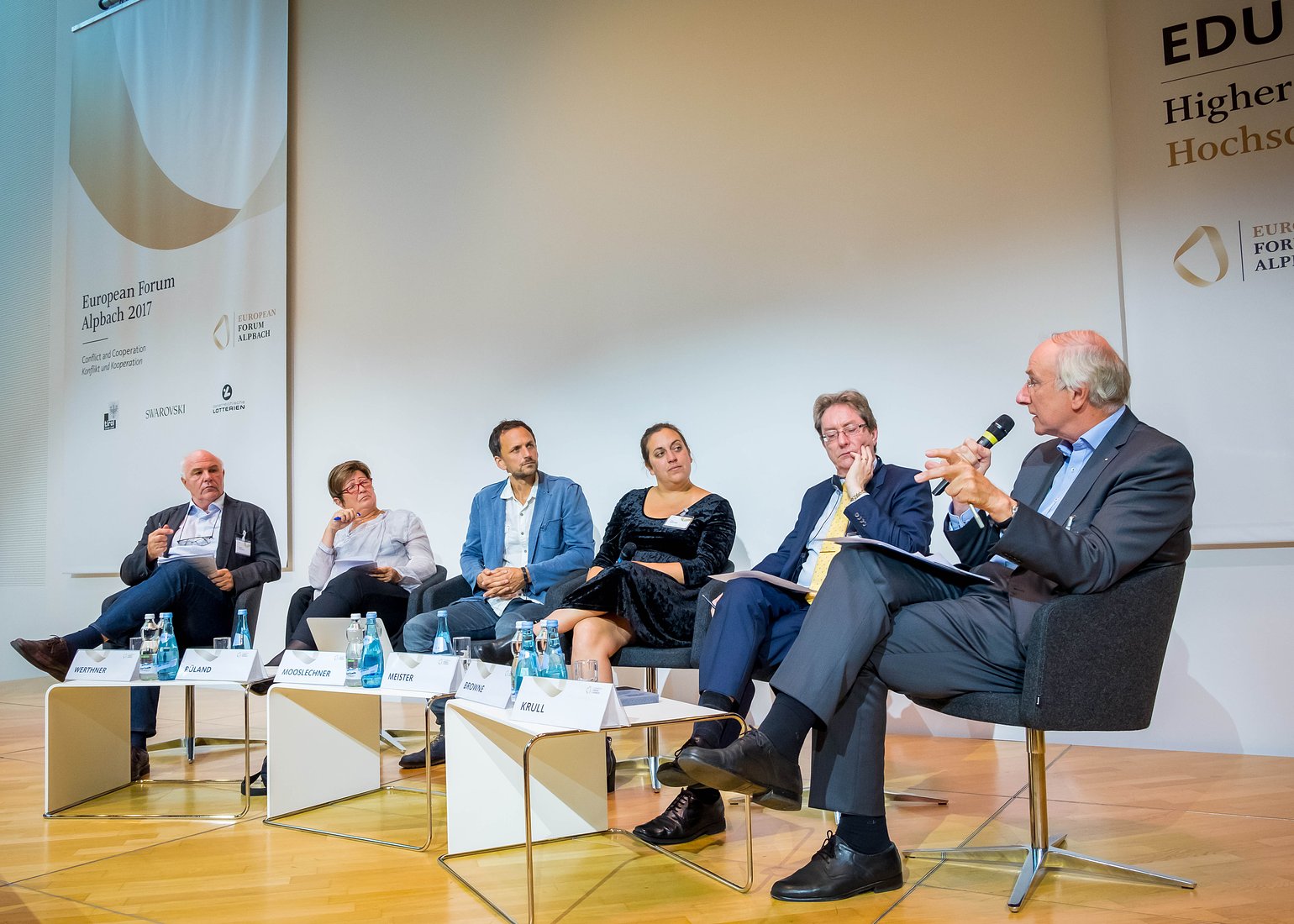 Panel discussion at the European Forum Alpbach 2017