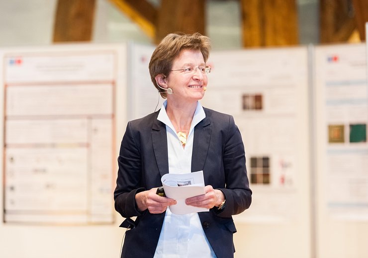 Projektpräsentation durchSTARTen in die Informatik - mit G. Futschek, G. Kappel, B. Standl-Gruber, E. Wetzinger — Picture: Jan Gott / TU Wien