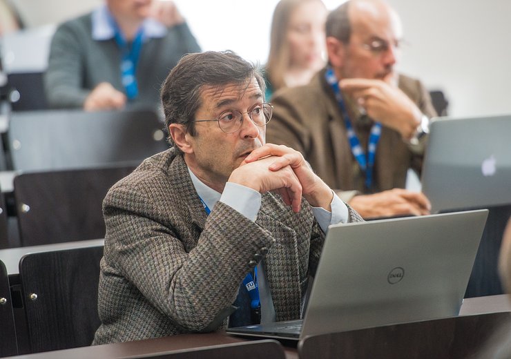 DigHum2019, Guglielmo Tamburrini (University of Naples) presented “Increasing Machine Autonomy and the Protection of Human Autonomy: Ethical Issues and Policies”. — Picture: Arnold Mike / TU Wien Informatics