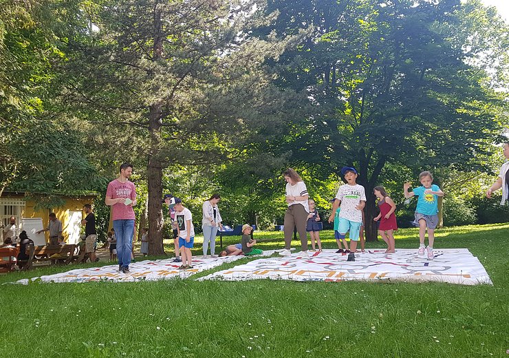 Interactive exhibition with workshops for pupils at Abenteuer Informatik. — Picture: VCLA / TU Wien