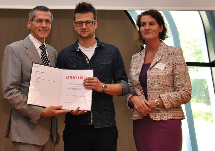 Philipp Frauenthaler Receives the 2019 OCG Sponsorship Award