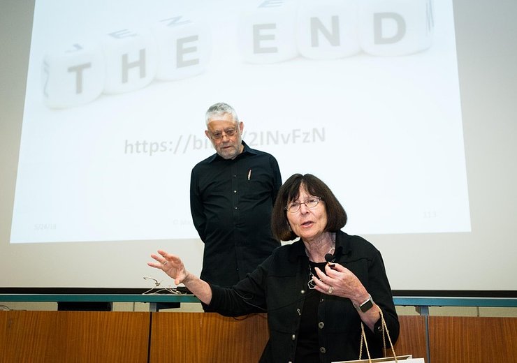 Turing Award winner Manuel Blum and his wife, renowned mathematician Lenore Blum, pursue the question of how to design machines that can feel pain and joy instead of only simulating these feelings. — Picture: Jan Gott / TU Wien Informatics
