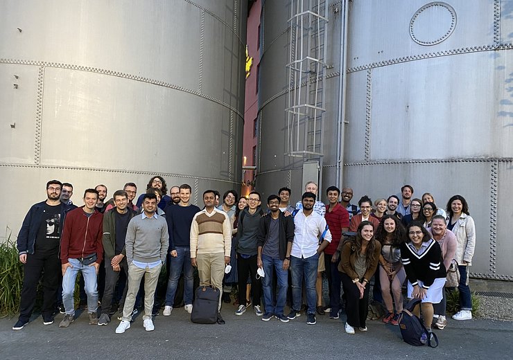 Social Event on Oct 4, 2021: Members of our Doctoral School having a great time during a guided tour at the Ottakringer beer brewery.