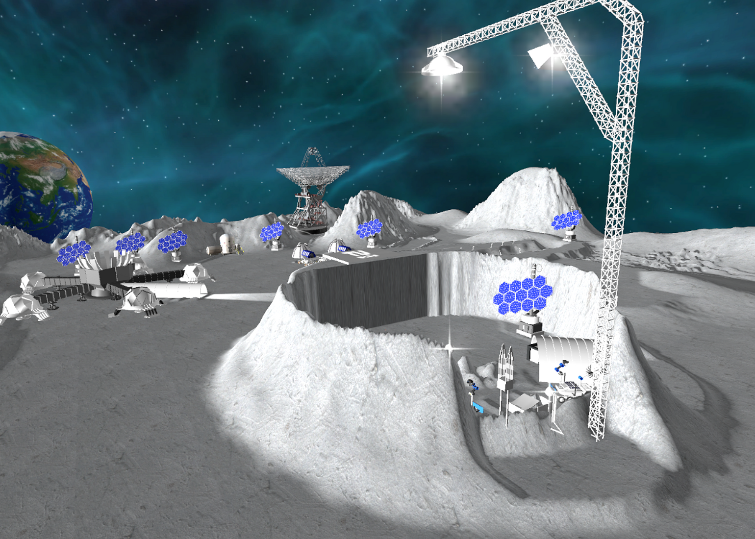 Luckily, with 'Vreeclimber', your oxygen won't run out exploring this space station on the moon.