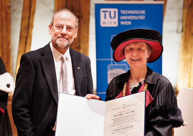 Edward A. Lee Awarded TU Wien Honorary Doctorate