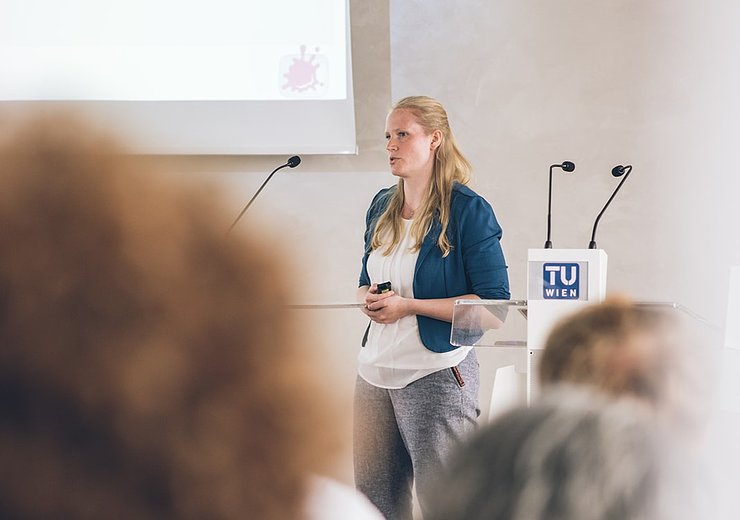 DYA winner Caroline Magg. — Picture: Amélie Chapalain / TU Wien Informatics