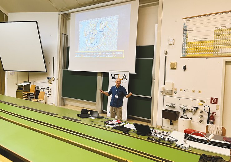 MFCS keynote speaker Fedor V. Fomin (University of Bergen). — Picture: VCLA