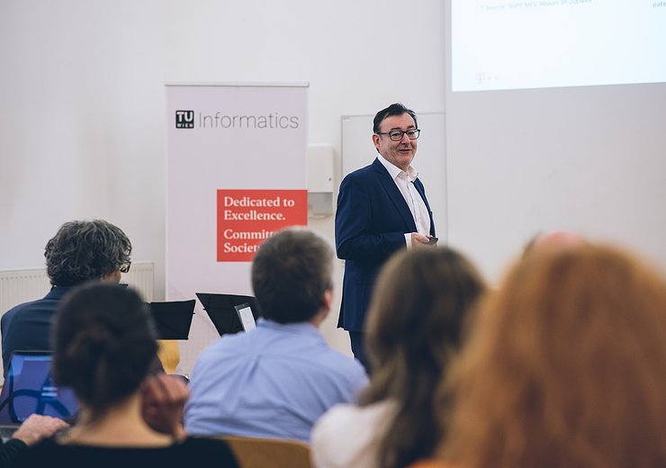 Heinz Polsterer, Deutsche Telekom — Picture: Amélie Chapalain / TU Wien Informatics