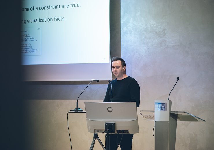 DYA finalist Bernhard Pointner. — Picture: Amélie Chapalain / TU Wien Informatics