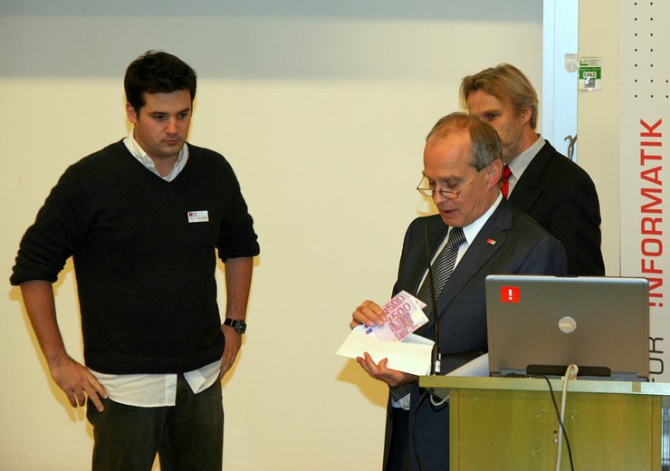 epilog WS 2009, Preisübergabe an V. Pavlu