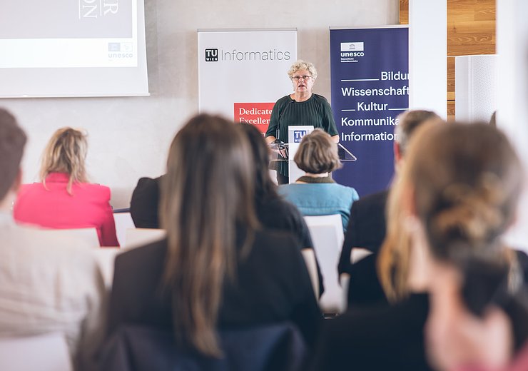 TU Wien Rector Sabine Seidler. — Picture: Amélie Chapalain / TU Wien Informatics