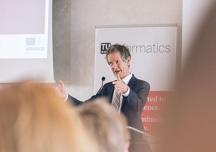 John Shawe-Tayler, UNESCO Chair in AI. — Picture: Amélie Chapalain / TU Wien Informatics