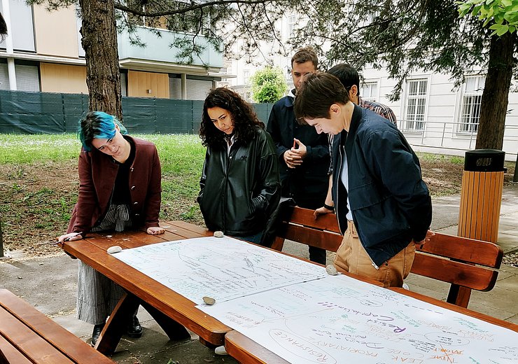 During the class. — Picture: Ann Light