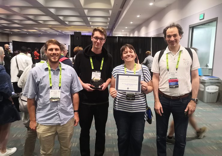 VR Group Wins SIGGRAPH Emerging Technologies Award