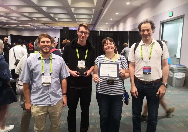 VR Group Wins SIGGRAPH Emerging Technologies Award