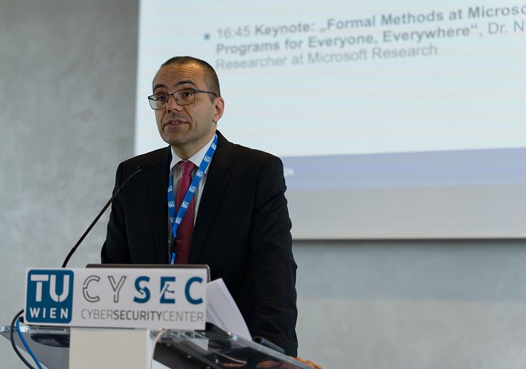 Matteo Maffei, Co-Director of the Cybersecurity Center — Picture: Simon Jeanteur / TU Wien Informatics