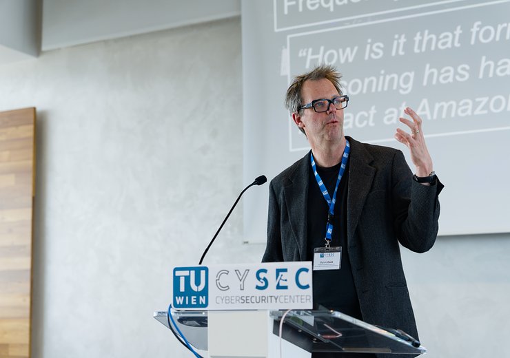 Byron Cook, Vice President and Distinguished Scientist at Amazon AWS — Picture: Simon Jeanteur / TU Wien Informatics