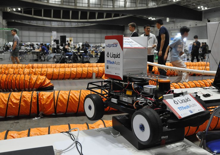 Scuderia Segfault's Race Car — Picture: Elisa Di Cristo/Andreas Brandstätter (TU Wien)