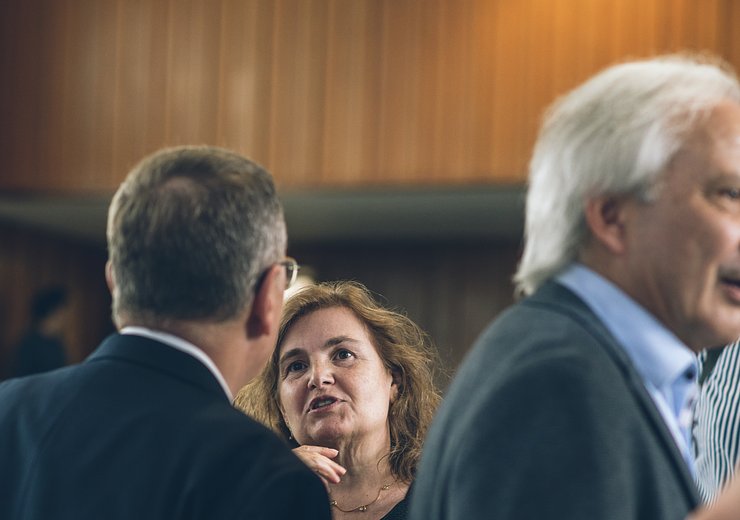 Daniela Rus was also here for Georg Gottlob's lecture — Picture: Amélie Chapalain / TU Wien Informatics