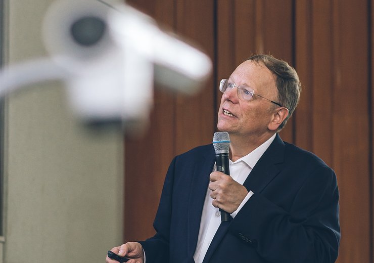 Going back in time to the beginnings of Computer Science in Austria — Picture: Amélie Chapalain / TU Wien Informatics