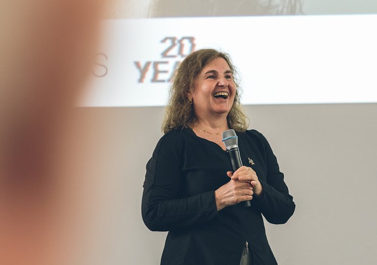 …but there’s also fun moments (e.g., when the robot tries to cut an ice cream cake but assumes it’s actually a sponge cake). — Picture: Amélie Chapalain / TU Wien Informatics