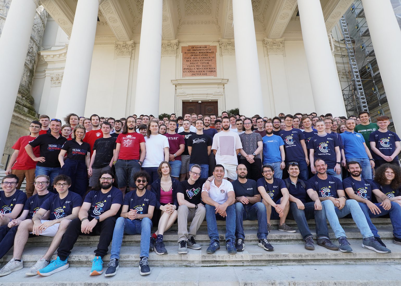 The participants of this year's Ethical Hacking Bootcamp