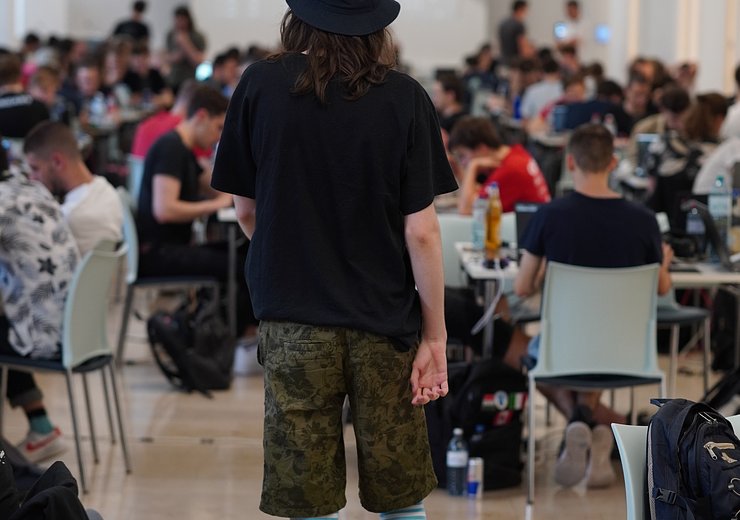 It's pretty quiet, except for the humming of computers — Picture: Marco Squarcina