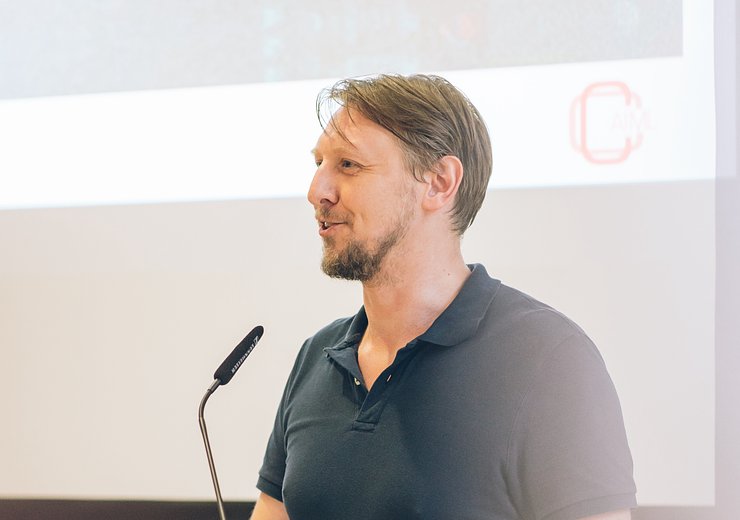 UNESCO Chair on Digital Humanism Peter Knees — Picture: Amélie Chapalain / TU Wien Informatics