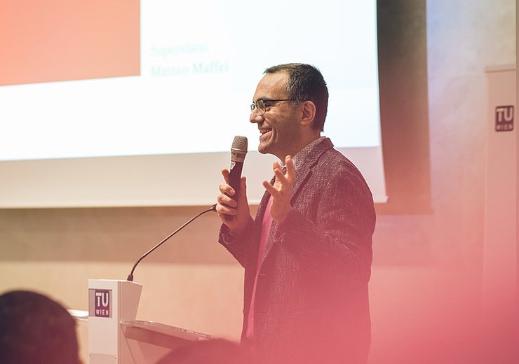 Matteo Maffei, who supervised Lukas Aumayr's Dissertation — Picture: Amélie Chapalain / TU Wien Informatics