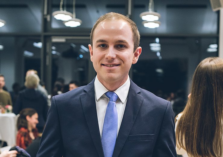 Best Dissertation Award winner Lukas Aumayr — Picture: Amélie Chapalain / TU Wien Informatics