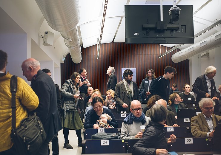 The audience getting ready — Picture: Amélie Chapalain / TU Wien Informatics