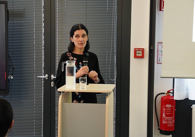 Laura Kovacs, Professor and Head of the Research Unit Formal Methods in Systems Engineering at TU Wien Informatics — Picture: Wiener Gesundheitsverbund