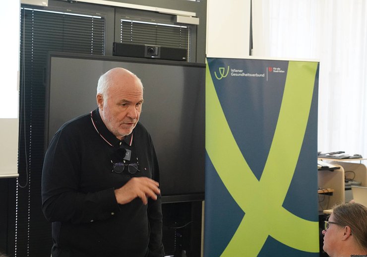 Former TU Wien Informatics Dean Hannes Werthner, initiator of the Digital Humanism initiative — Picture: Wiener Gesundheitsverbund